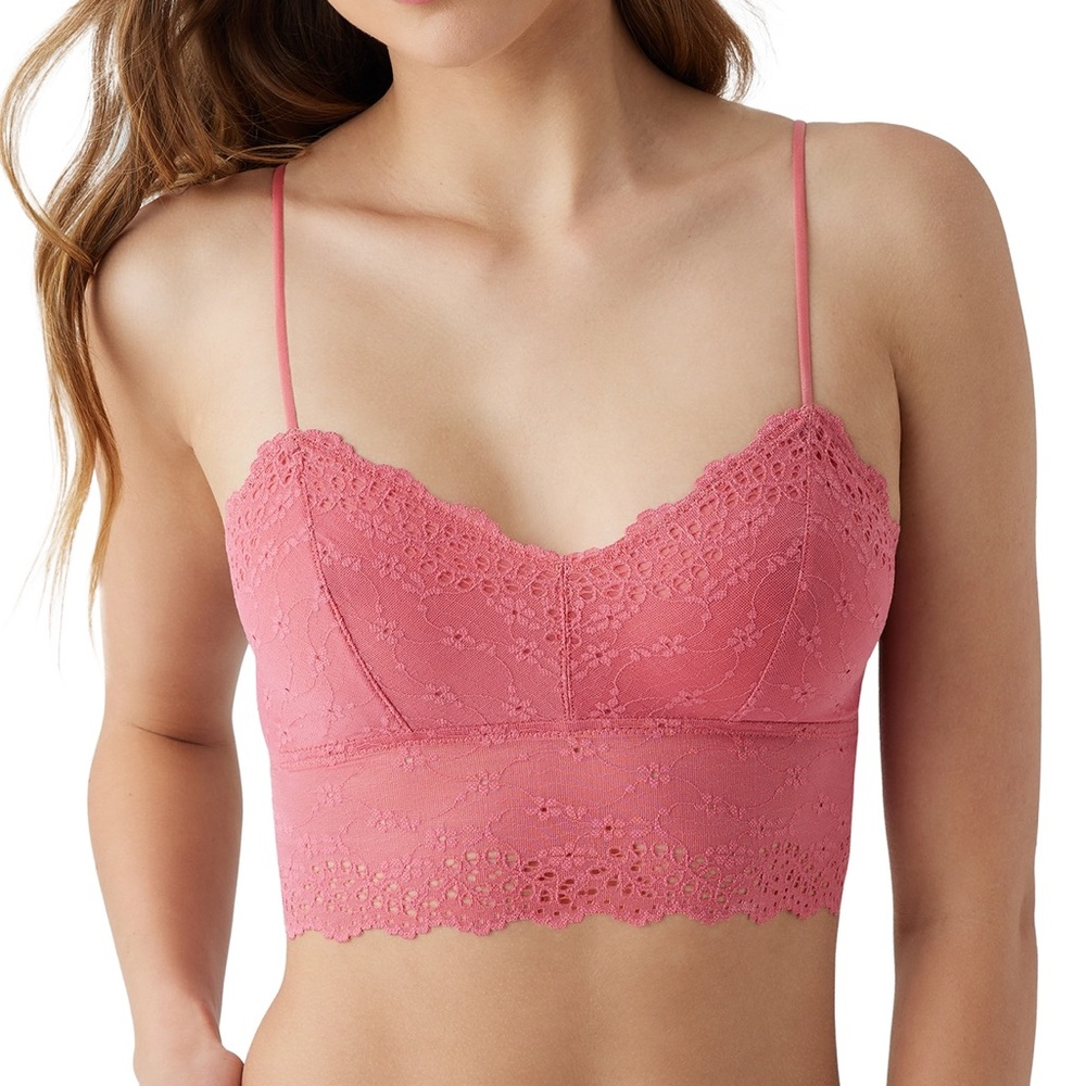 b.tempt’d by Wacoal Inspired Eyelet Bralette SMALL